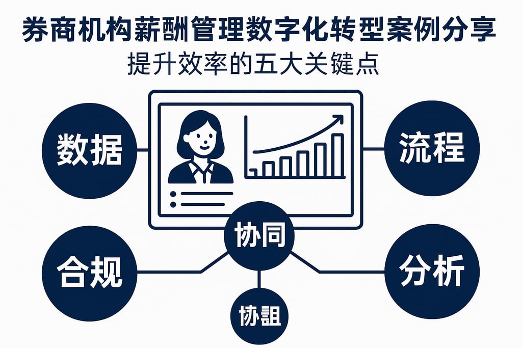 券商机构薪酬管理数字化转型案例分享，提升效率的五大关键点