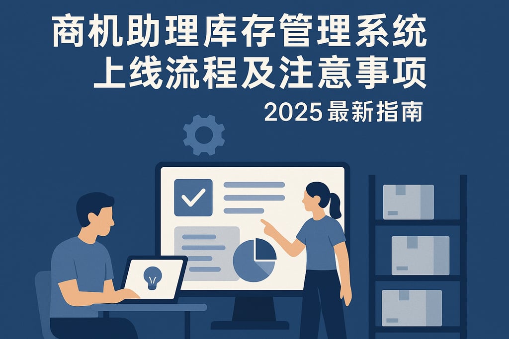 商机助理库存管理系统上线流程及注意事项，2025最新指南