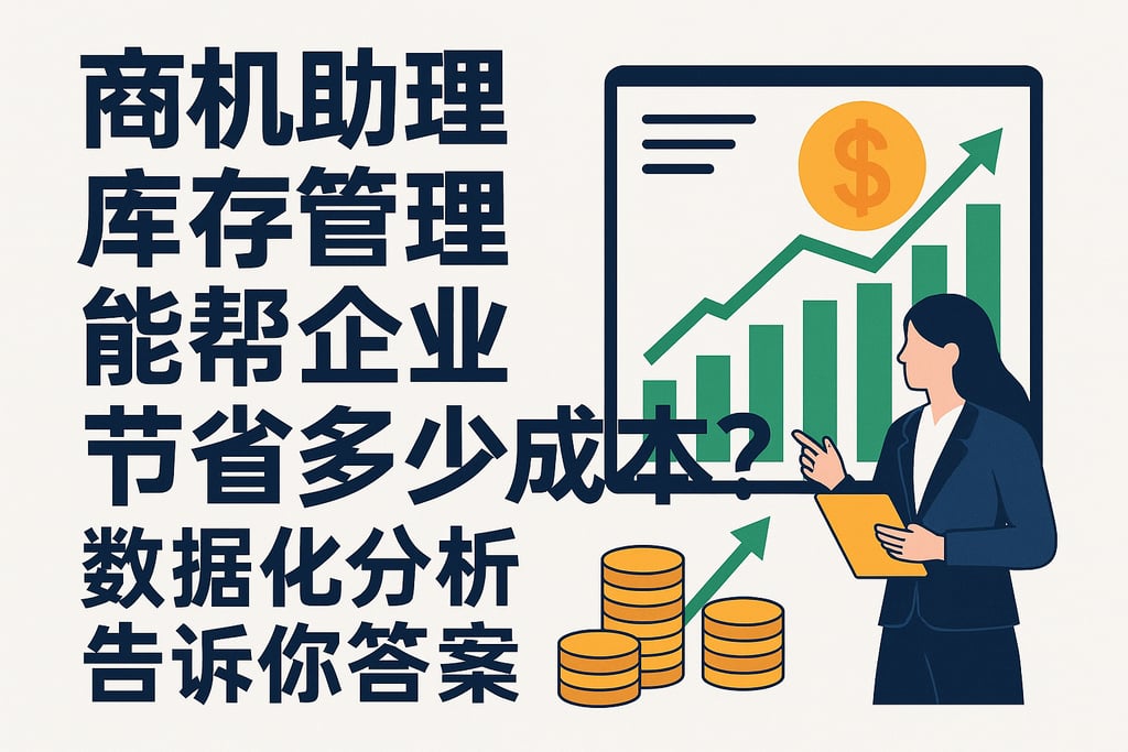 商机助理库存管理能帮企业节省多少成本？数据化分析告诉你答案
