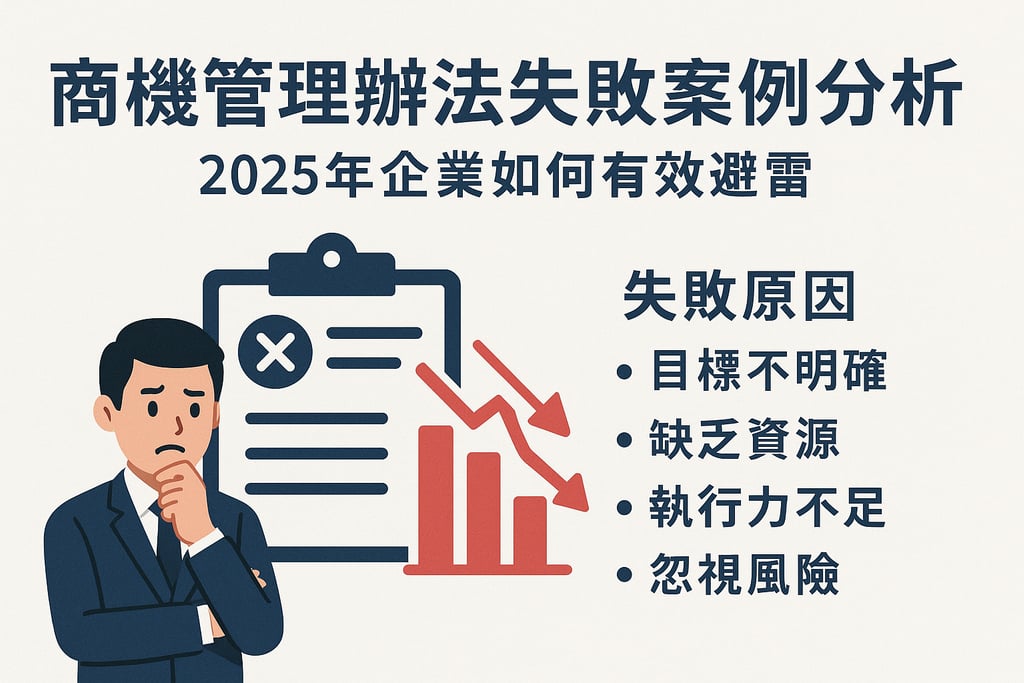 商机管理办法失败案例分析，2025年企业如何有效避雷