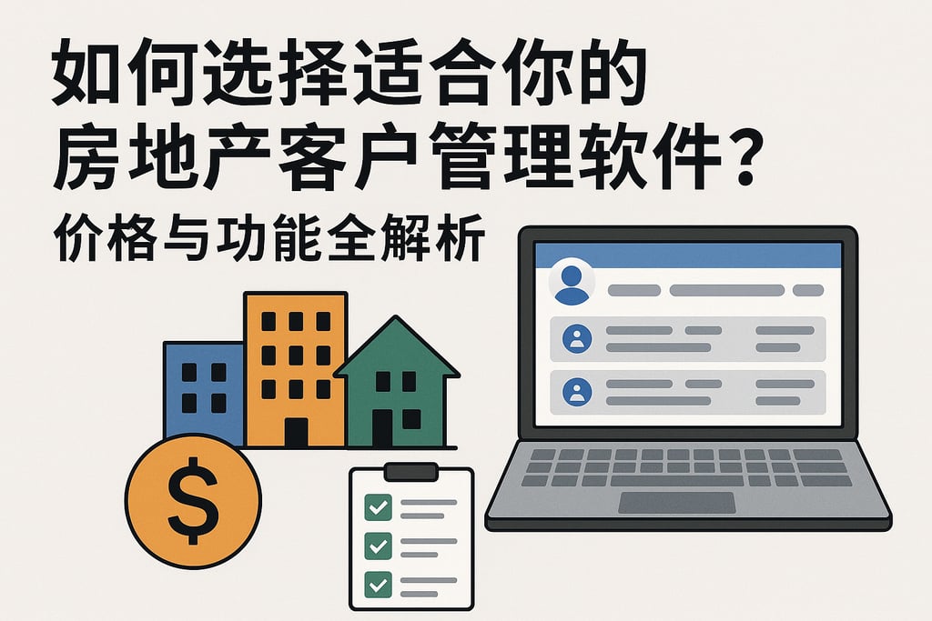 如何选择适合你的房地产客户管理软件？价格与功能全解析
