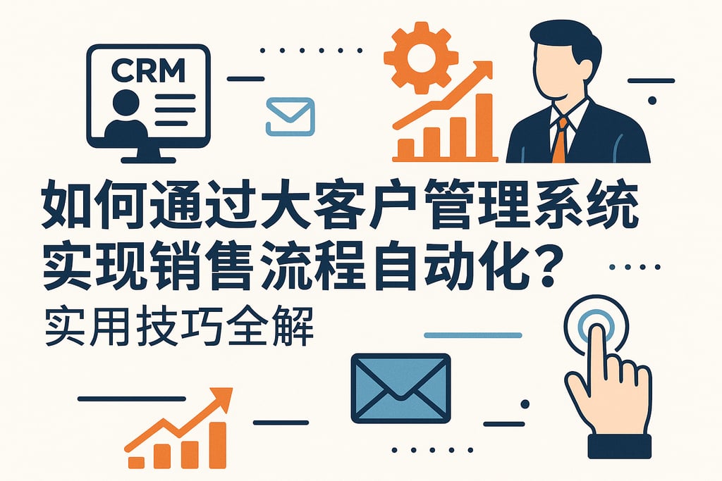 如何通过大客户管理系统实现销售流程自动化？实用技巧全解