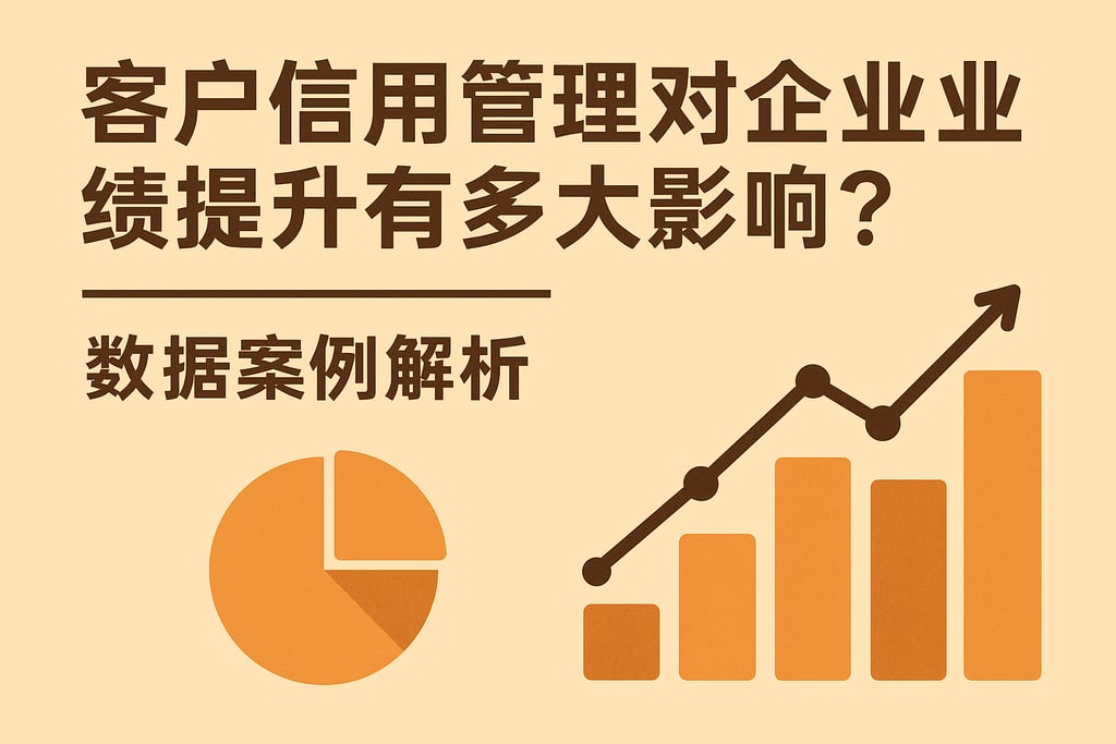 客户信用管理对企业业绩提升有多大影响？数据案例解析