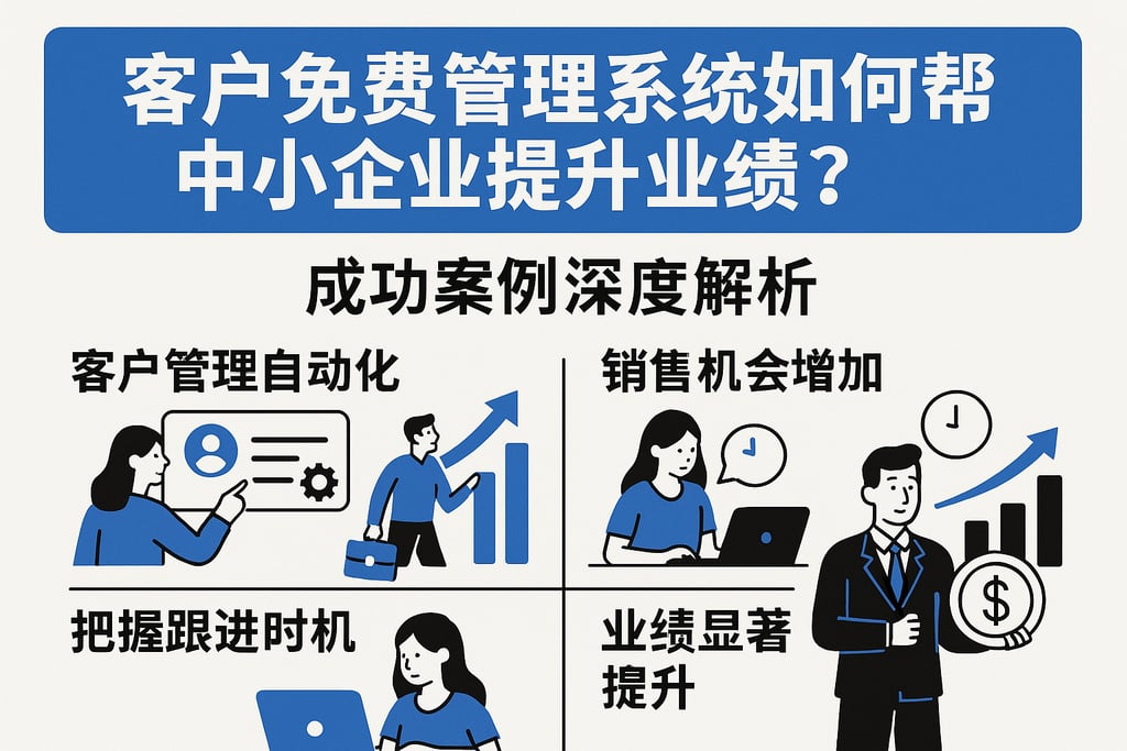 客户免费管理系统如何帮助中小企业提升业绩？成功案例深度解析