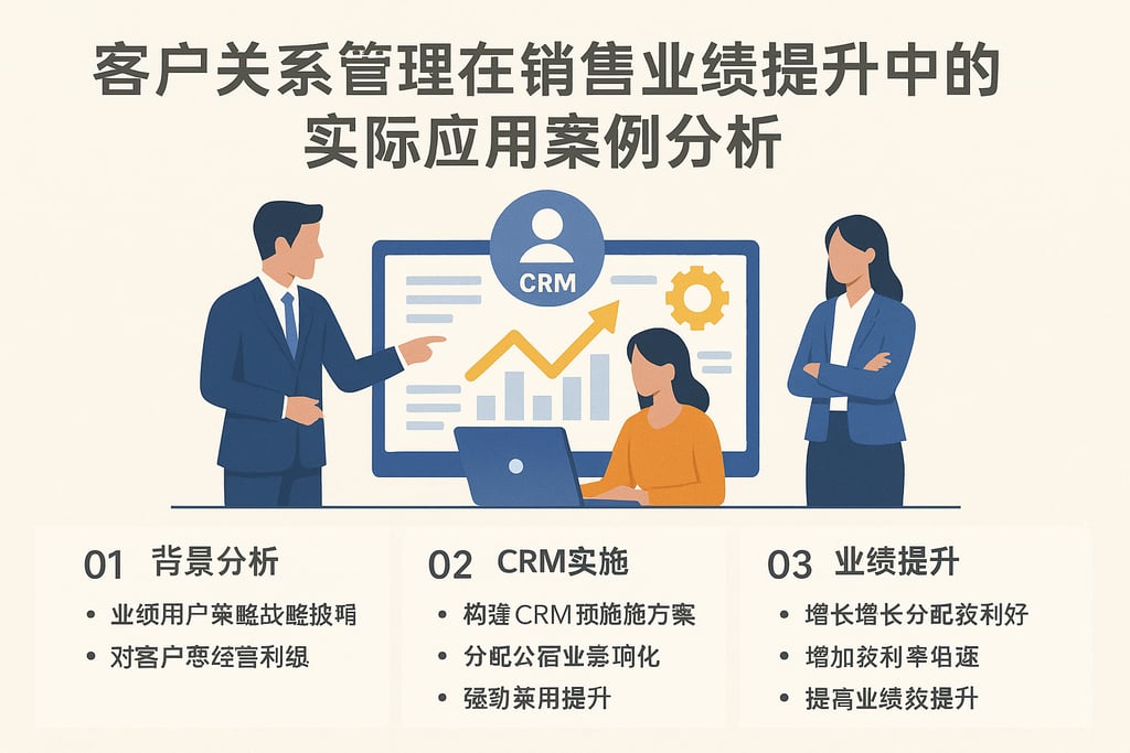 客户关系管理ppt在销售业绩提升中的实际应用案例分析