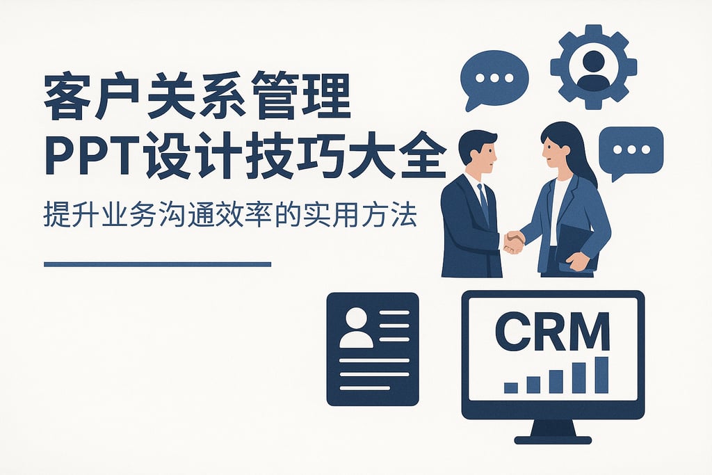 客户关系管理ppt设计技巧大全，提升业务沟通效率的实用方法