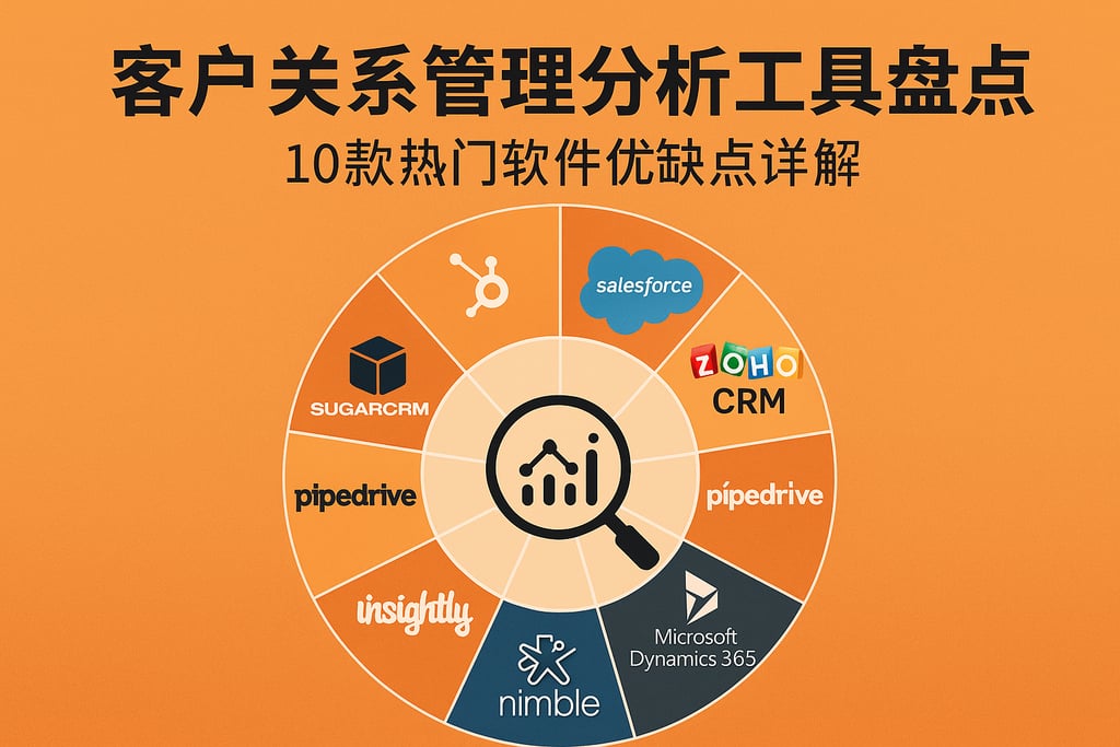 客户关系管理分析工具盘点：10款热门软件优缺点详解