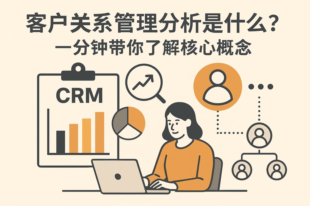 客户关系管理分析是什么？一分钟带你了解核心概念