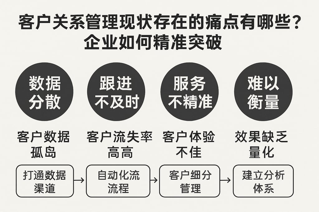 客户关系管理现状存在的痛点有哪些？企业如何精准突破