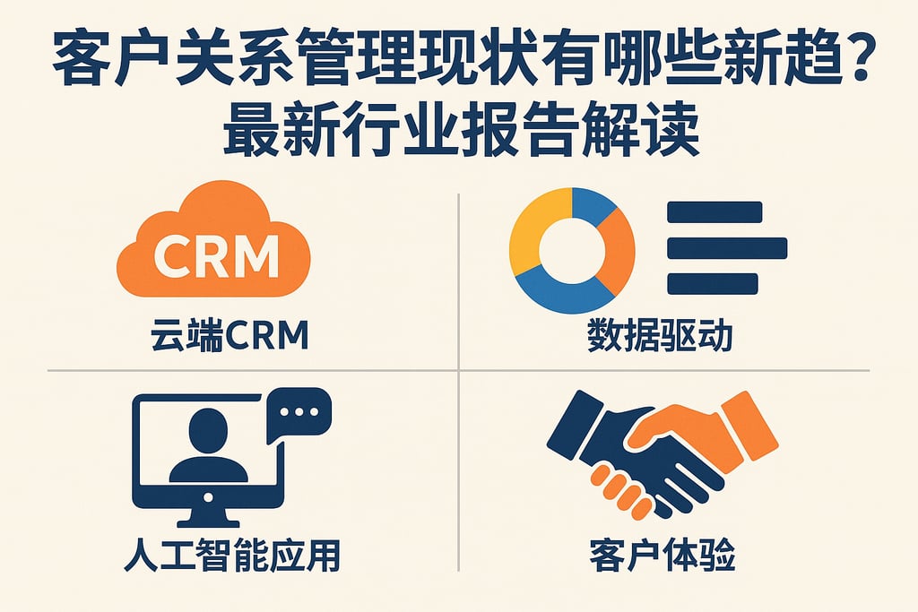 客户关系管理现状有哪些新趋势？最新行业报告解读