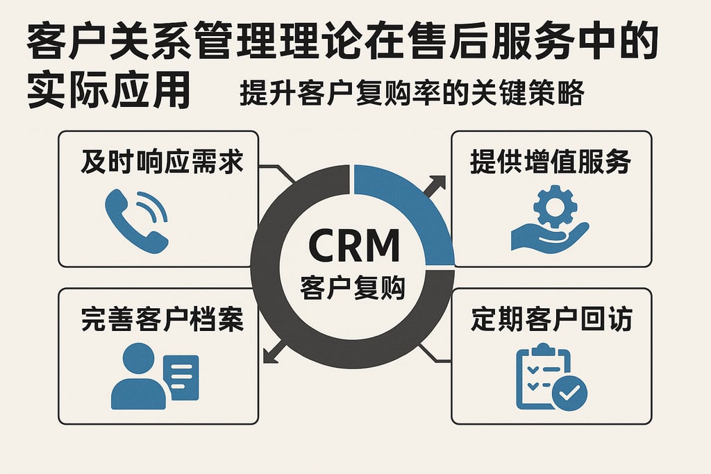 客户关系管理理论在售后服务中的实际应用，提升客户复购率的关键策略