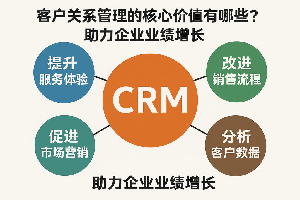 客户关系管理的核心价值有哪些？助力企业业绩增长