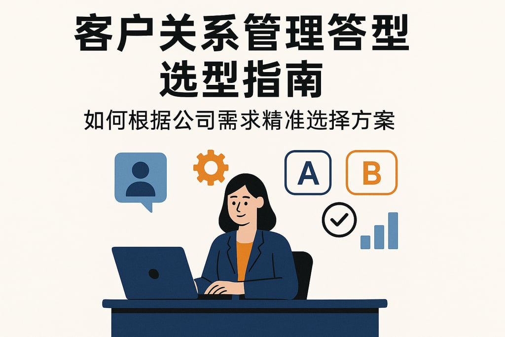 客户关系管理答案选型指南：如何根据公司需求精准选择方案