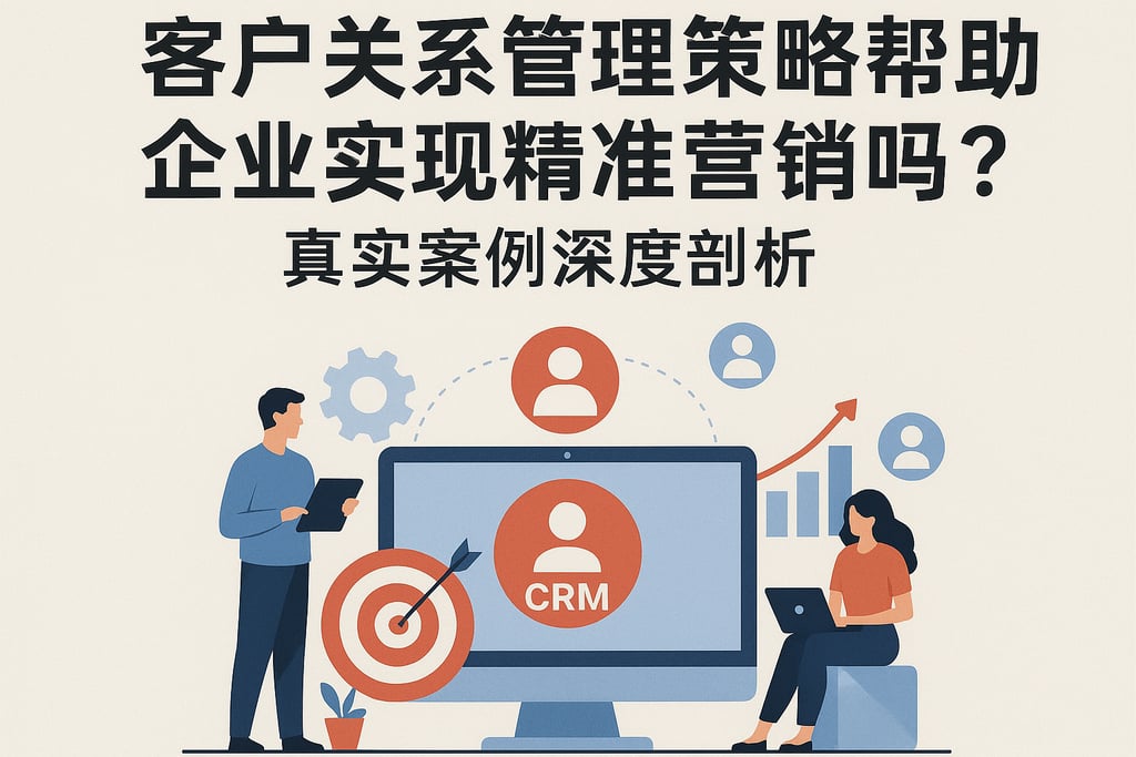 客户关系管理策略帮助企业实现精准营销吗？真实案例深度剖析