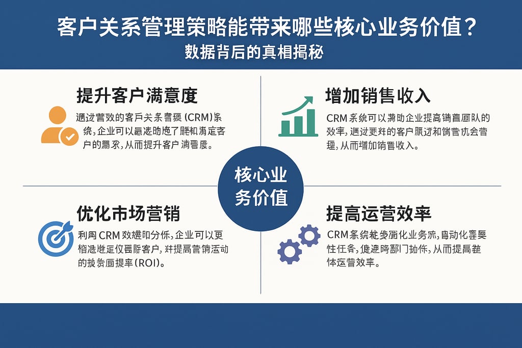 客户关系管理策略能带来哪些核心业务价值？数据背后的真相揭秘