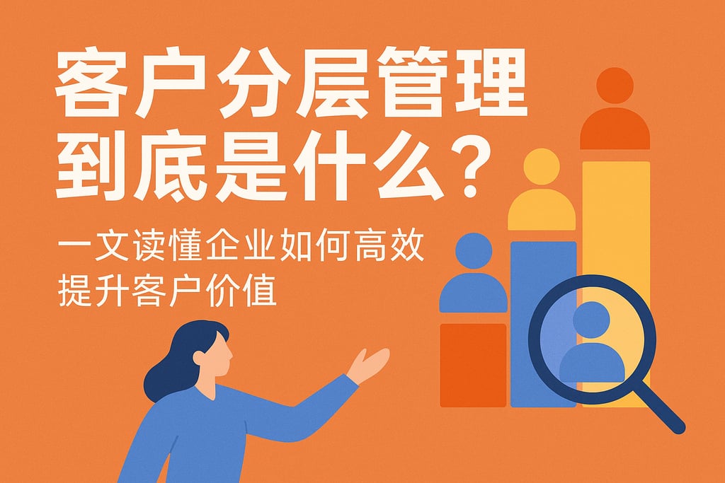 客户分层管理到底是什么？一文读懂企业如何高效提升客户价值
