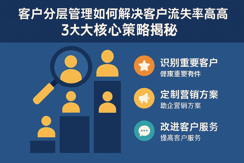 客户分层管理如何解决客户流失率高的问题？3大核心策略揭秘