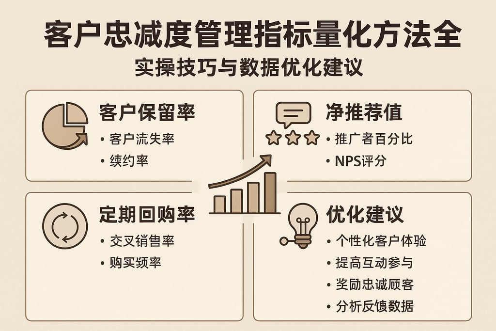 客户忠诚度管理指标量化方法大全，实操技巧与数据优化建议
