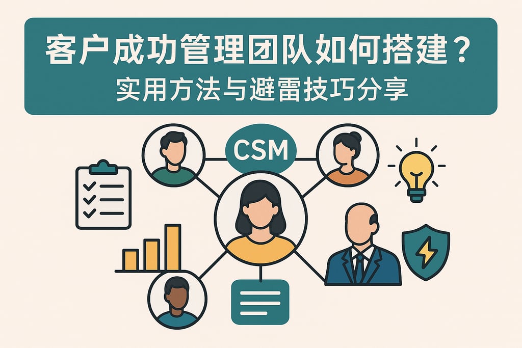 客户成功管理团队如何搭建？实用方法与避雷技巧分享
