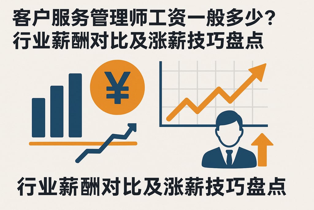 客户服务管理师工资一般多少？行业薪酬对比及涨薪技巧盘点