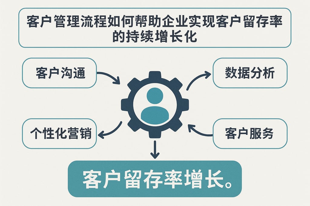 客户管理流程如何帮助企业实现客户留存率的持续增长
