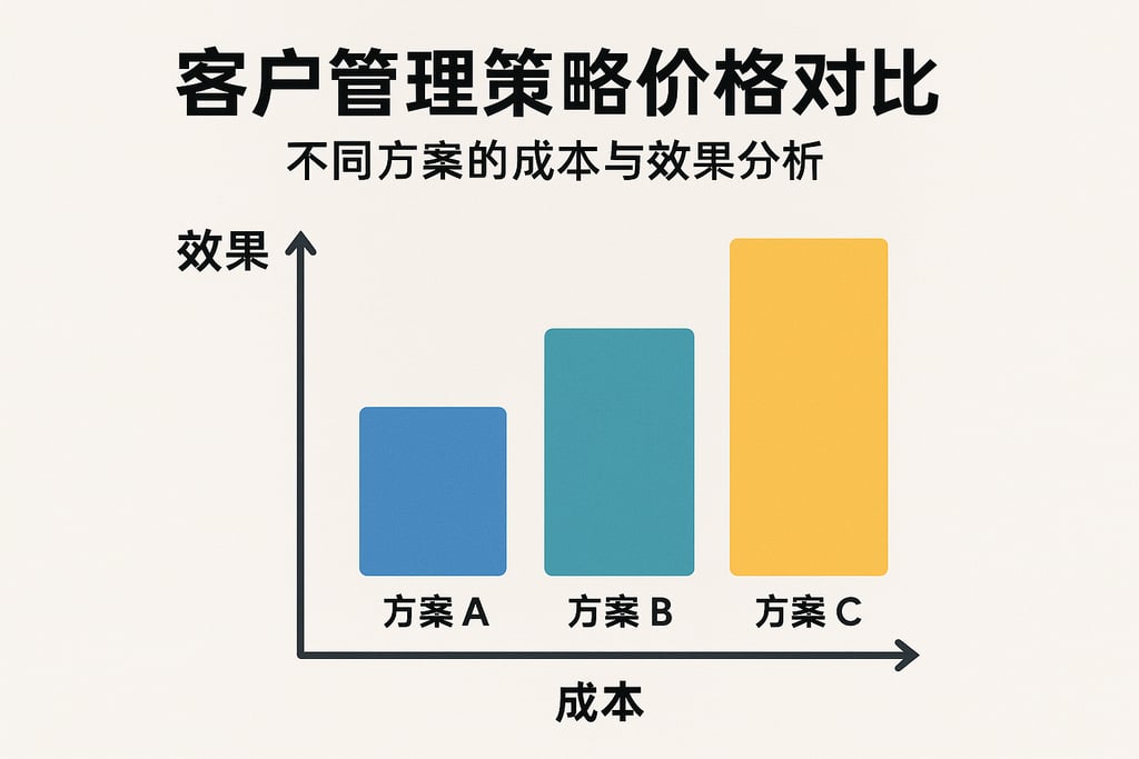 客户管理策略价格对比：不同方案的成本与效果分析