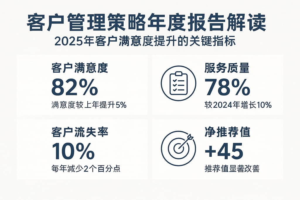 客户管理策略年度报告解读：2025年客户满意度提升的关键指标