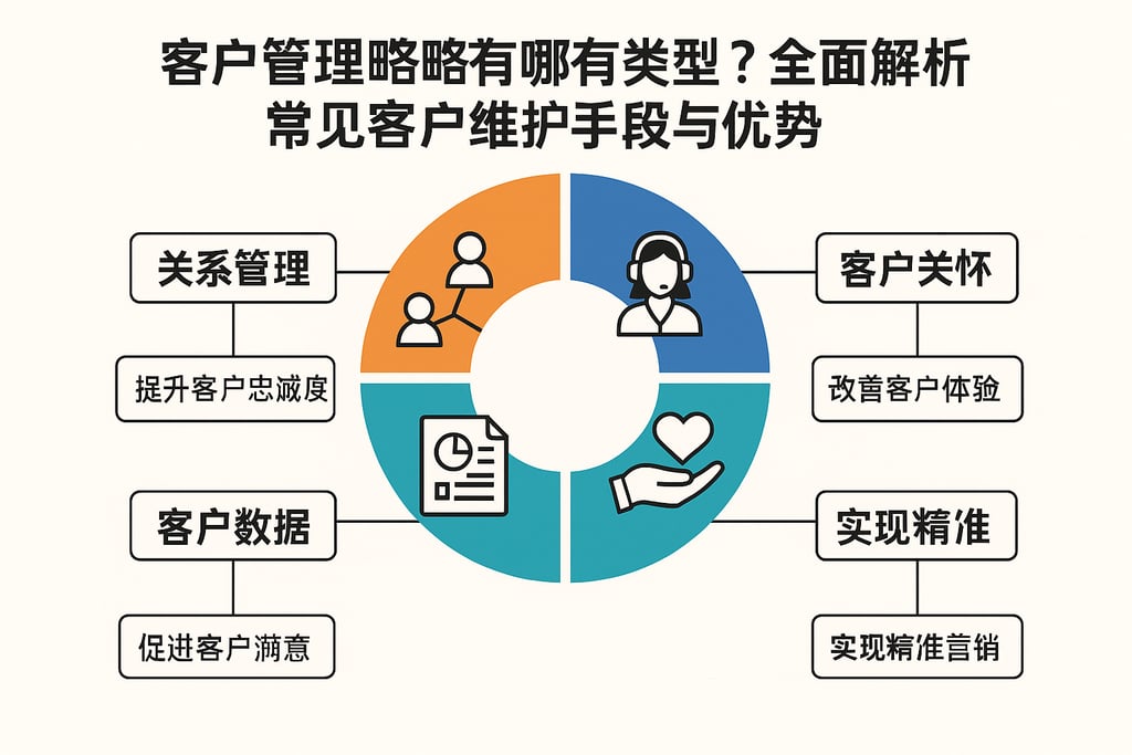 客户管理策略有哪些类型？全面解析常见客户维护手段与优势