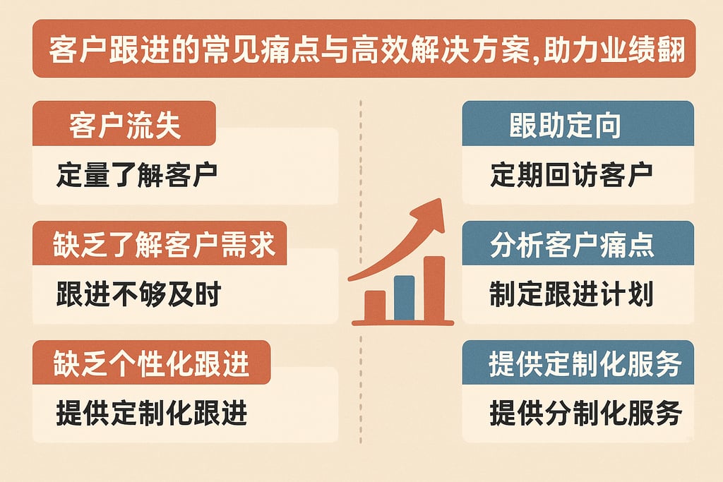 客户跟进的常见痛点与高效解决方案，助力业绩翻倍