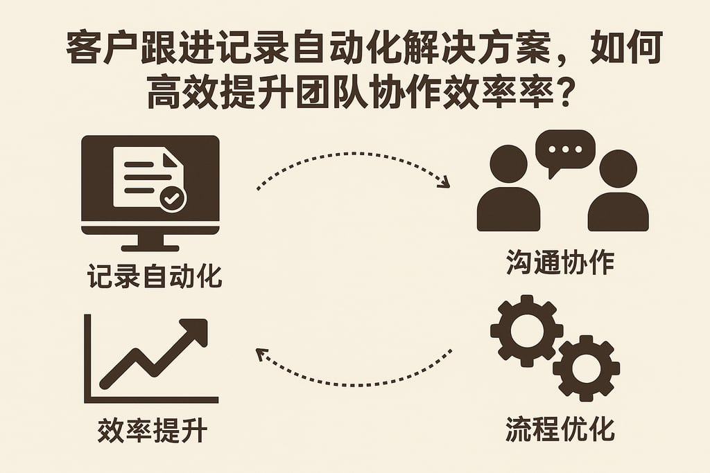 客户跟进记录自动化解决方案，如何高效提升团队协作效率？