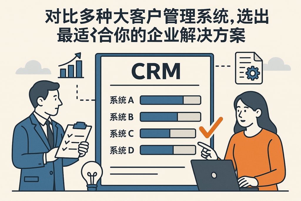 对比多种大客户管理系统，选出最适合你的企业解决方案