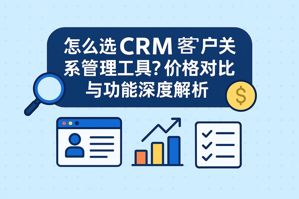 怎么选CRM客户关系管理工具？价格对比与功能深度解析