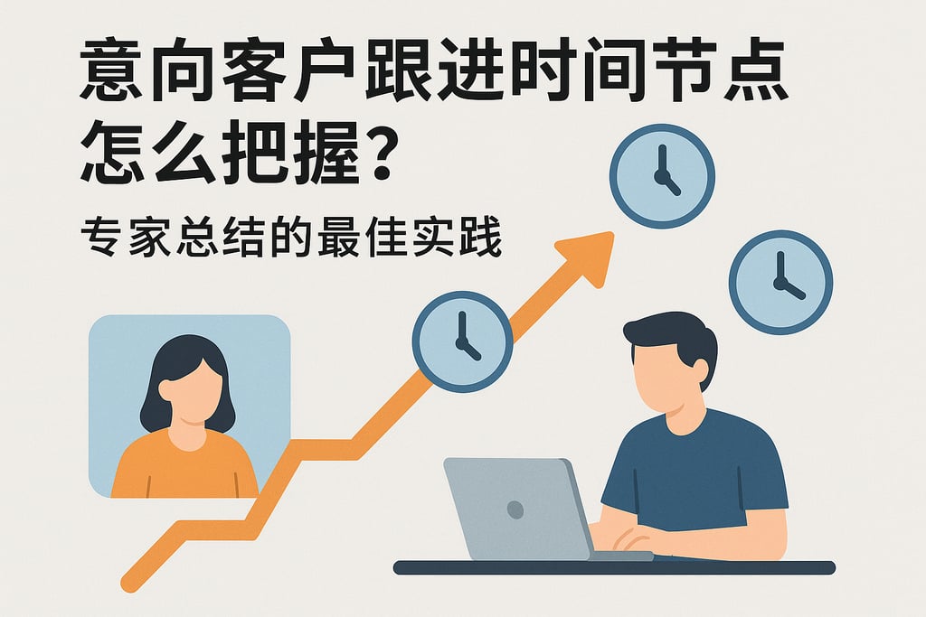 意向客户跟进时间节点怎么把握？专家总结的最佳实践