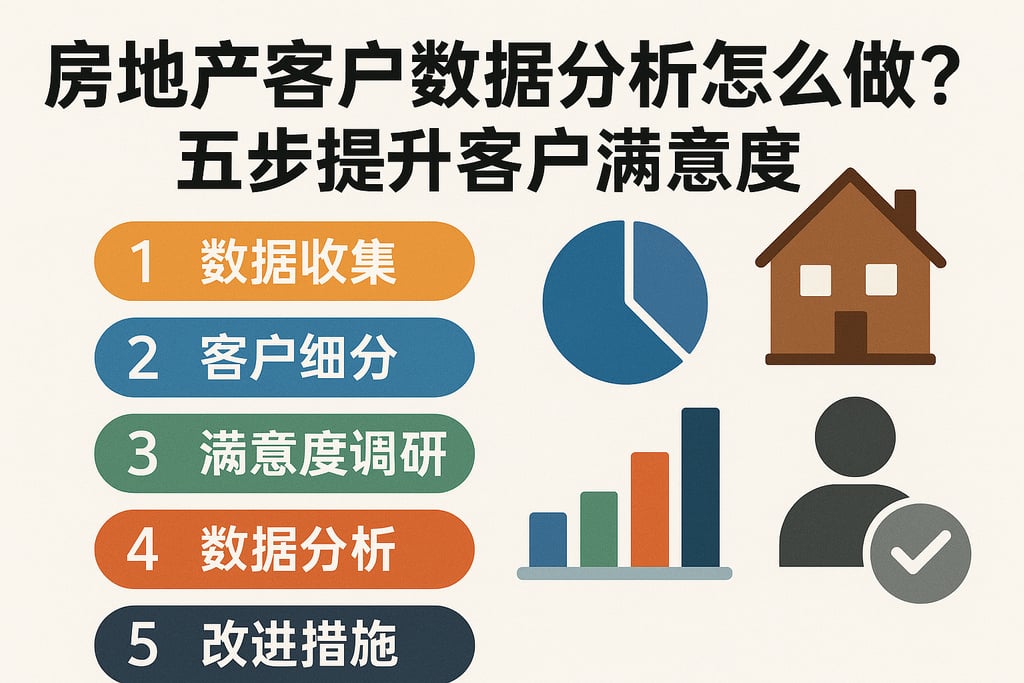 房地产客户数据分析怎么做？五步提升客户满意度