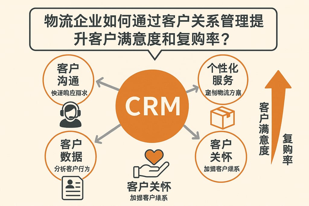 物流企业如何通过客户关系管理提升客户满意度和复购率？