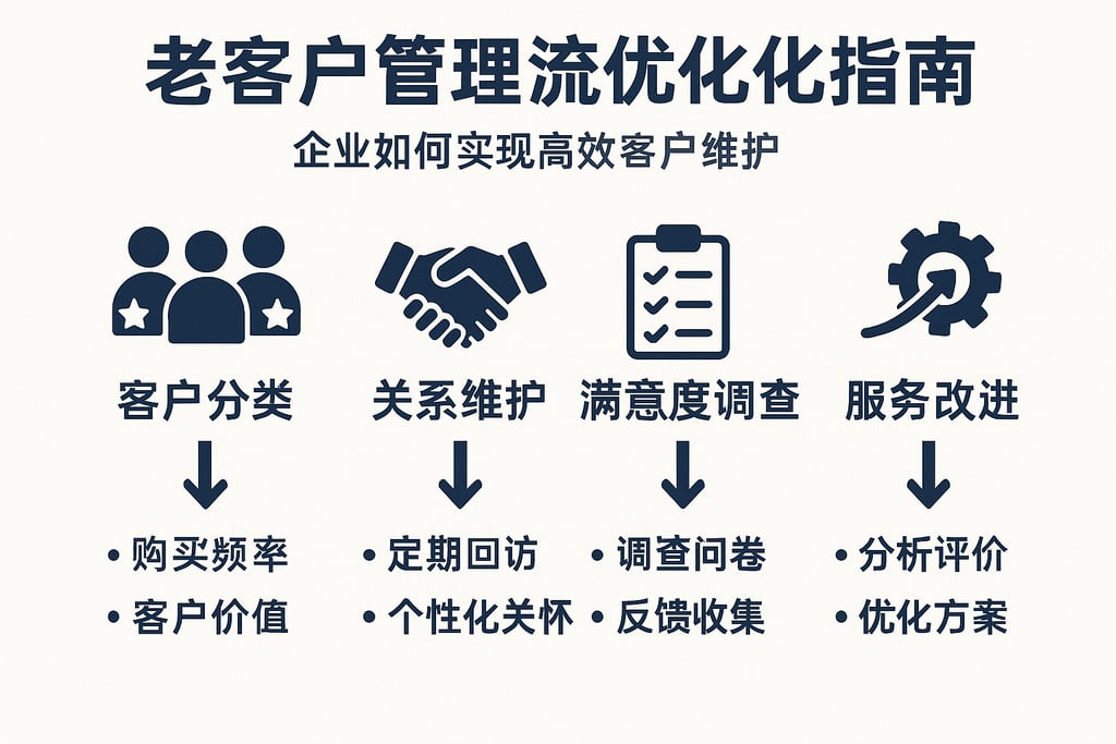 老客户管理流程优化指南：企业如何实现高效客户维护