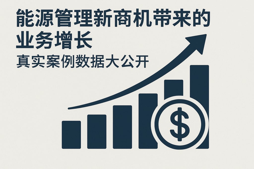 能源管理新商机带来的业务增长，真实案例数据大公开