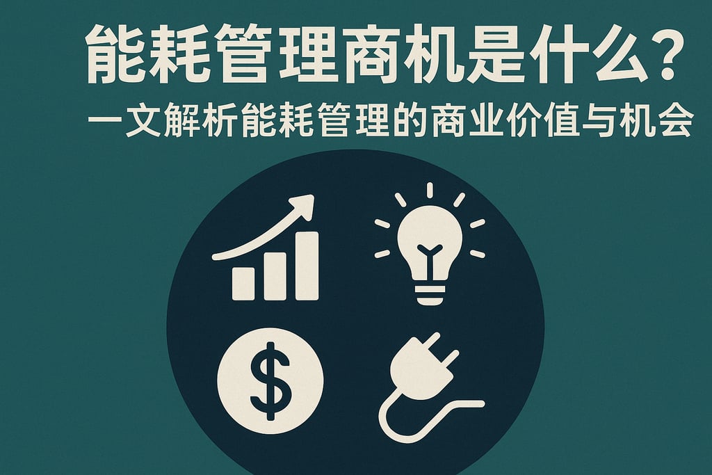 能耗管理商机是什么？一文解析能耗管理的商业价值与机会
