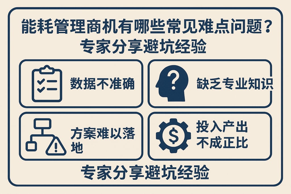 能耗管理商机有哪些常见难点问题？专家分享避坑经验
