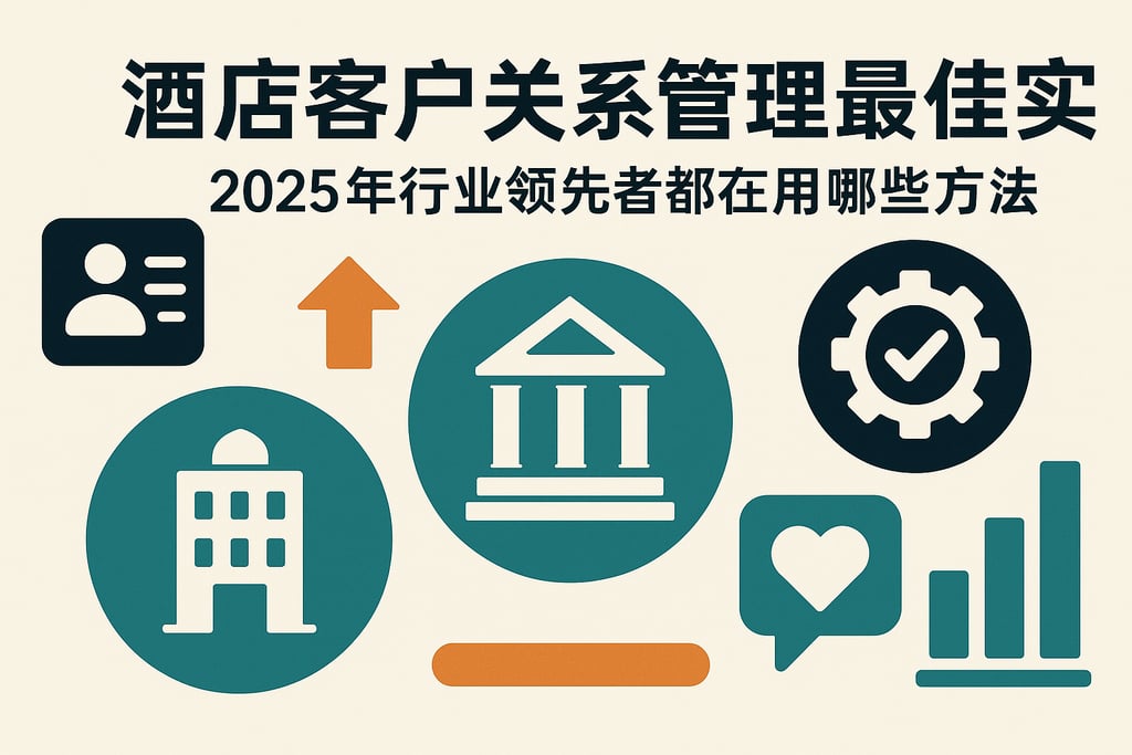 酒店客户关系管理最佳实践：2025年行业领先者都在用哪些方法