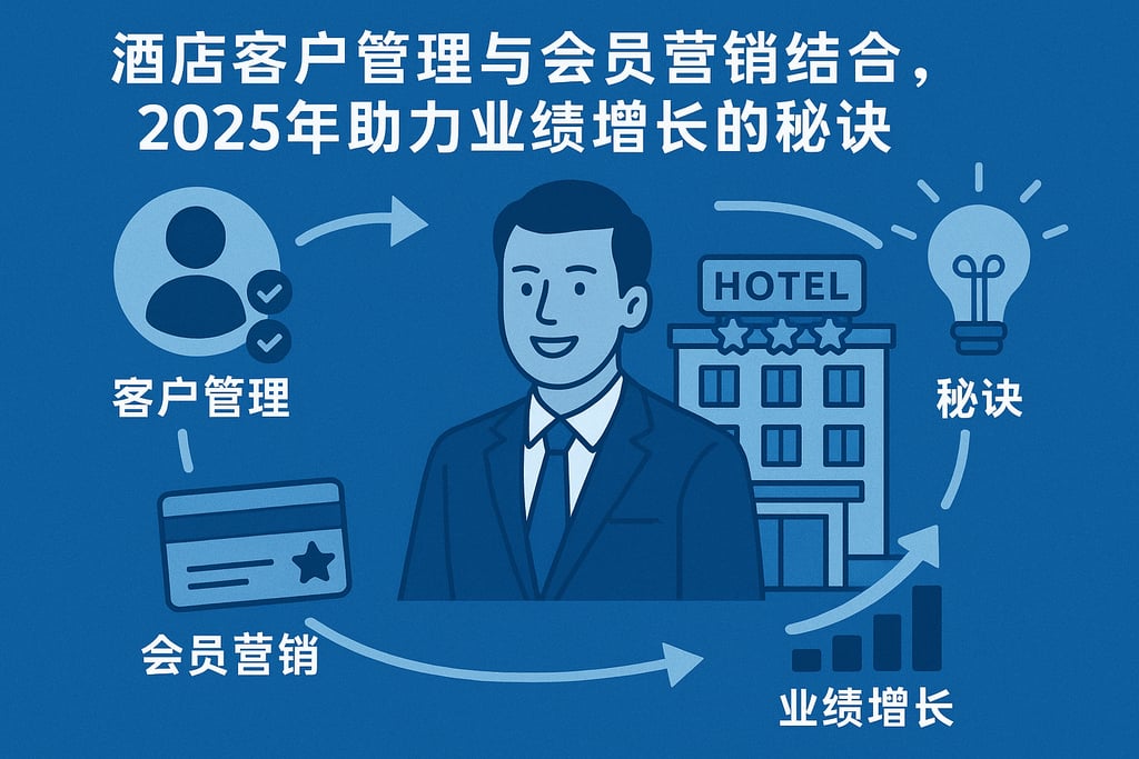 酒店客户管理与会员营销结合，2025年助力业绩增长的秘诀