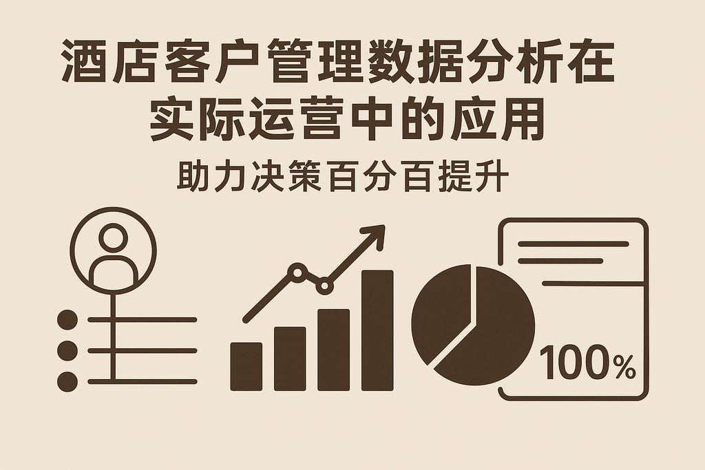 酒店客户管理数据分析在实际运营中的应用，助力决策百分百提升