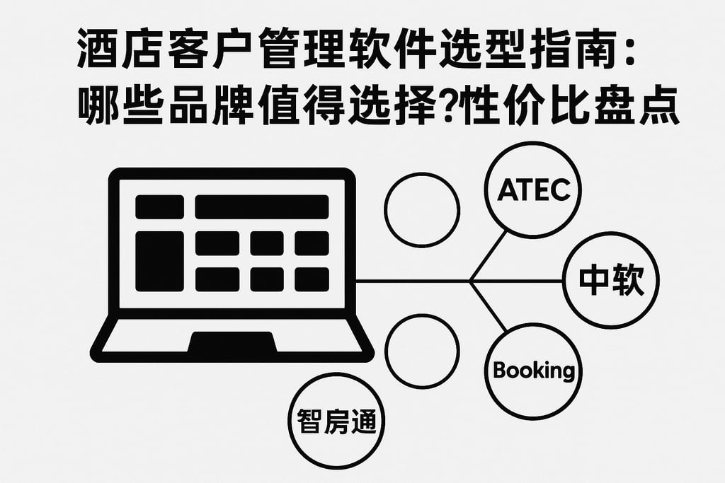 酒店客户管理软件选型指南：哪些品牌值得选择？性价比盘点