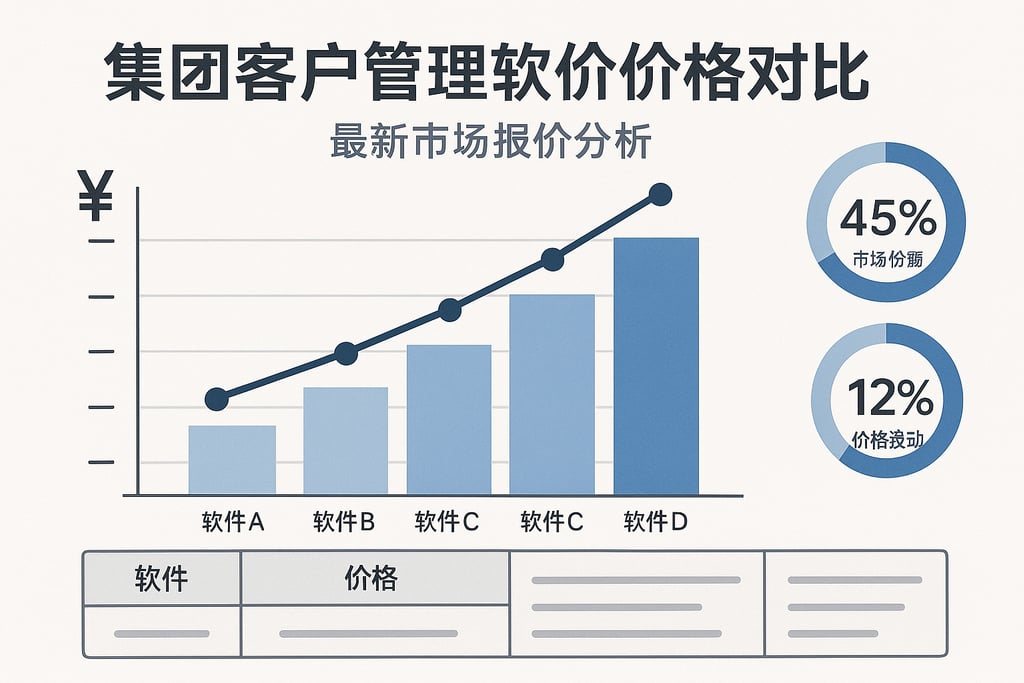 集团客户管理软件价格对比，最新市场报价分析