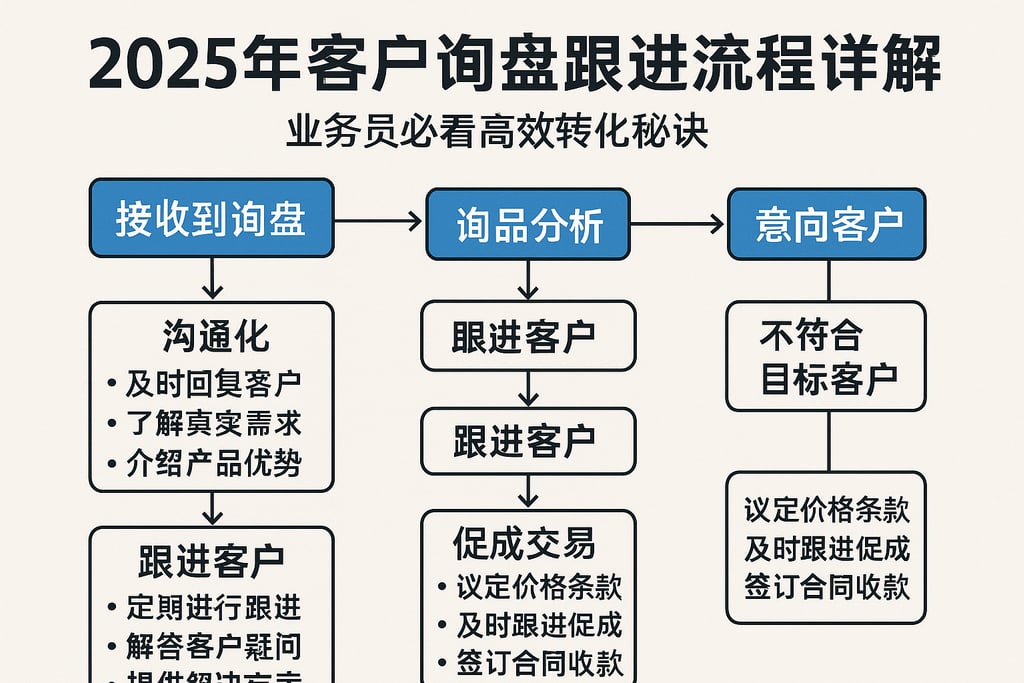 2025年客户询盘跟进流程详解，业务员必看高效转化秘诀