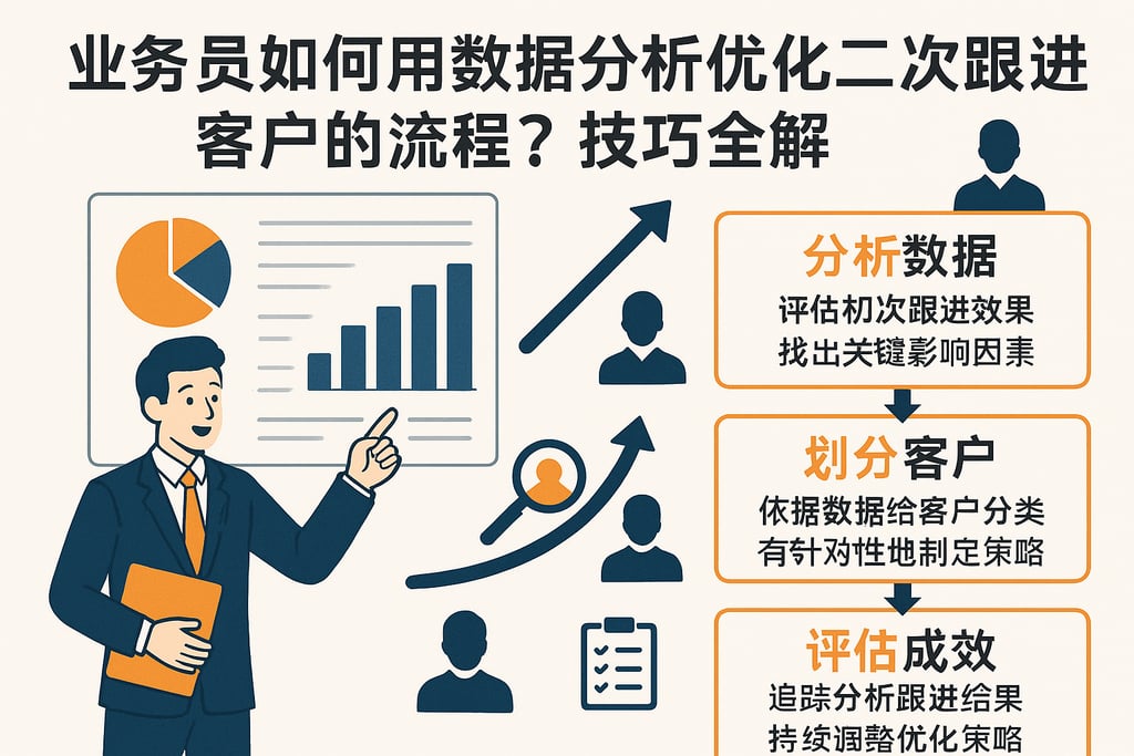 业务员如何用数据分析优化二次跟进客户的流程？技巧全解