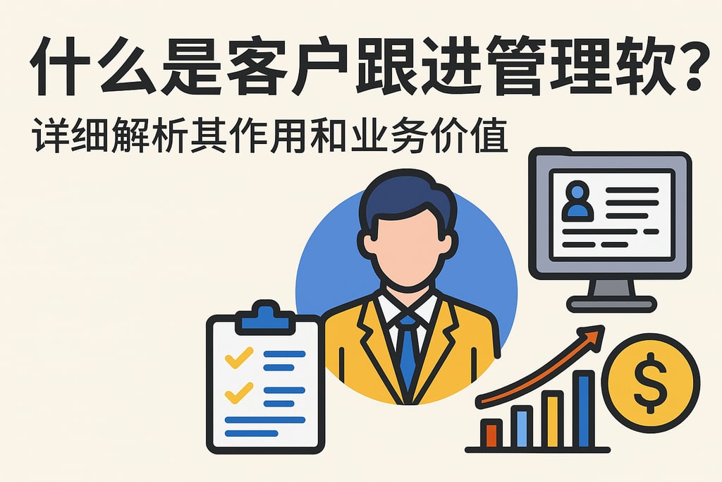 什么是客户跟进管理软件？详细解析其作用和业务价值
