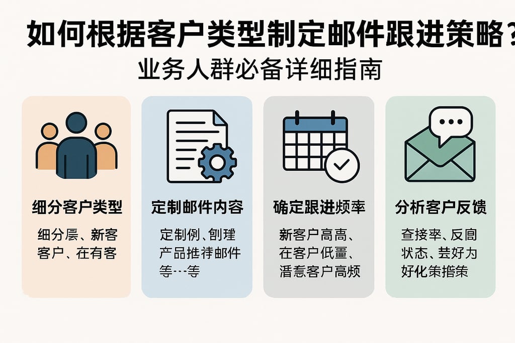 如何根据客户类型制定邮件跟进策略？业务人群必备详细指南