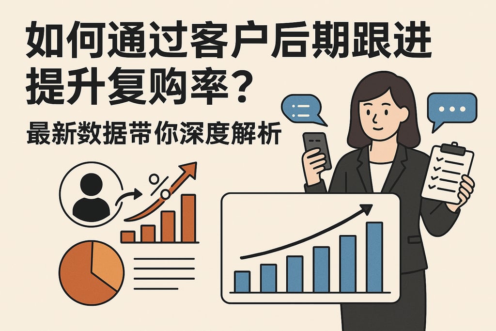 如何通过客户后期跟进提升复购率？最新数据带你深度解析