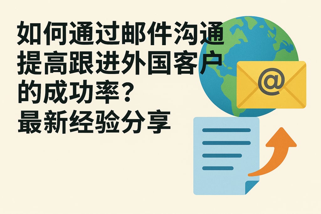 如何通过邮件沟通提高跟进外国客户的成功率？最新经验分享